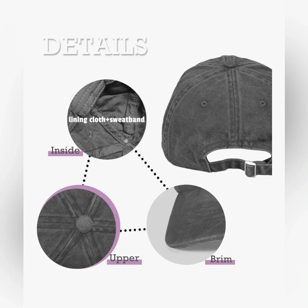 New Unisex Adult Sized Vintage 1965 Hat Baseball‎ Cap Adjustable ~ Birthday Gift